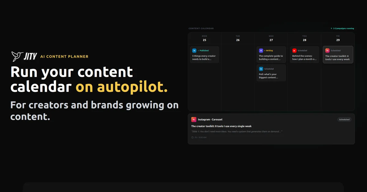 AI Content Planner