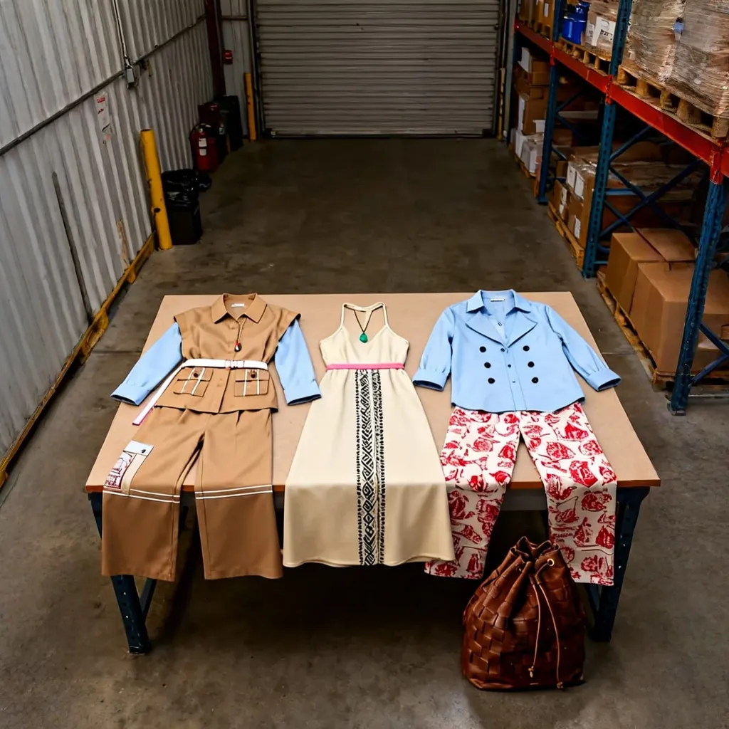 Garment on mannequin
